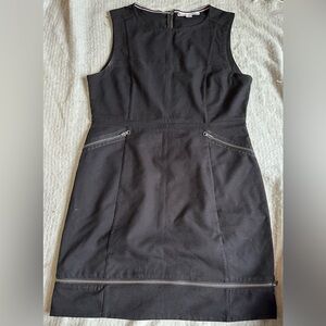 Brooklyn Industries Black Dress with Zipper Accents